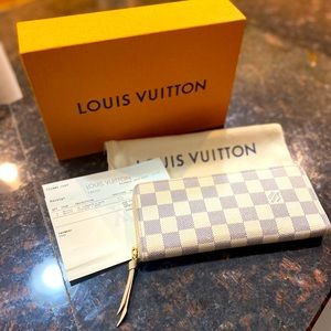 Louis Vuitton Clemence Wallet Azur